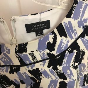 Tahari-sheath tank dress